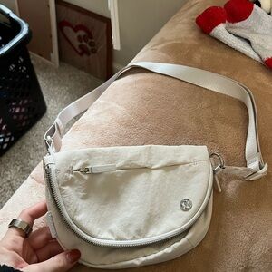 lululemon athletica White Crossbody Bag